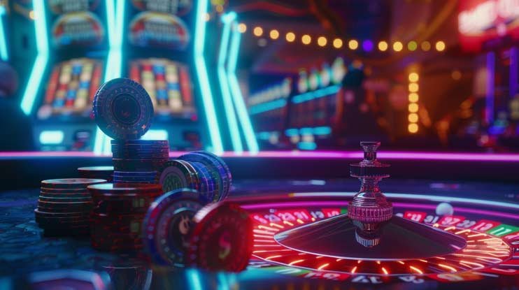 Antarmuka meja live dealer masterslot88 dengan dealer, video HD, dan panel taruhan